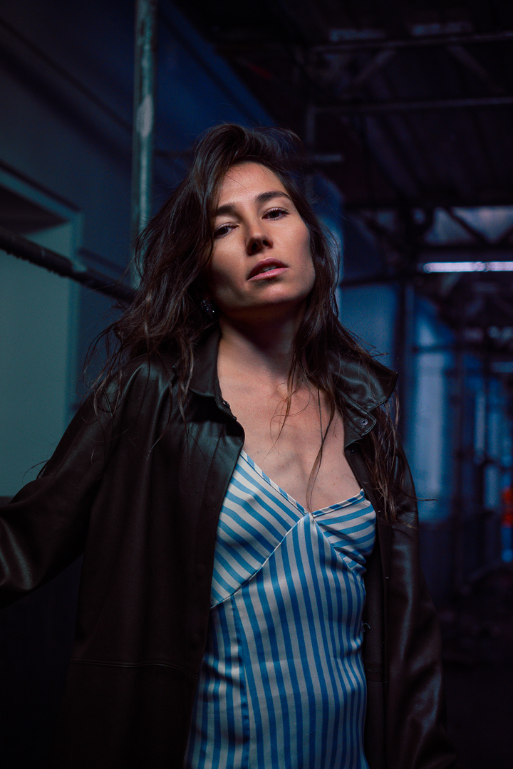 Berlin street editorial fashion portrait captured by Baptiste Mercier