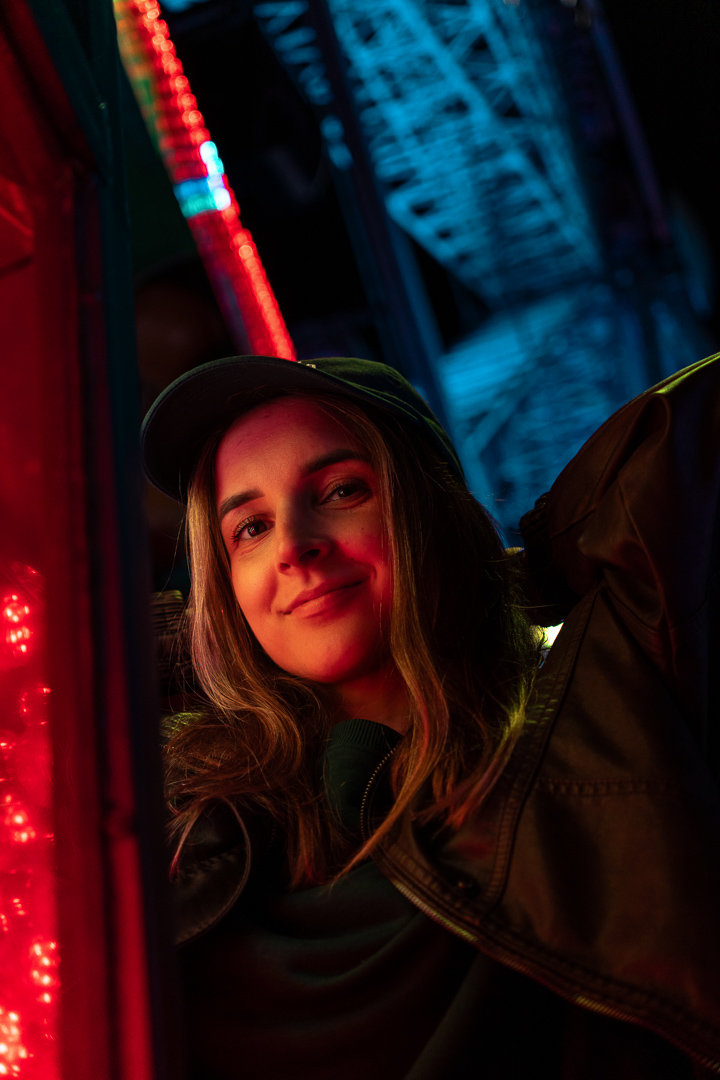Berlin street editorial fashion portrait captured by Baptiste Mercier