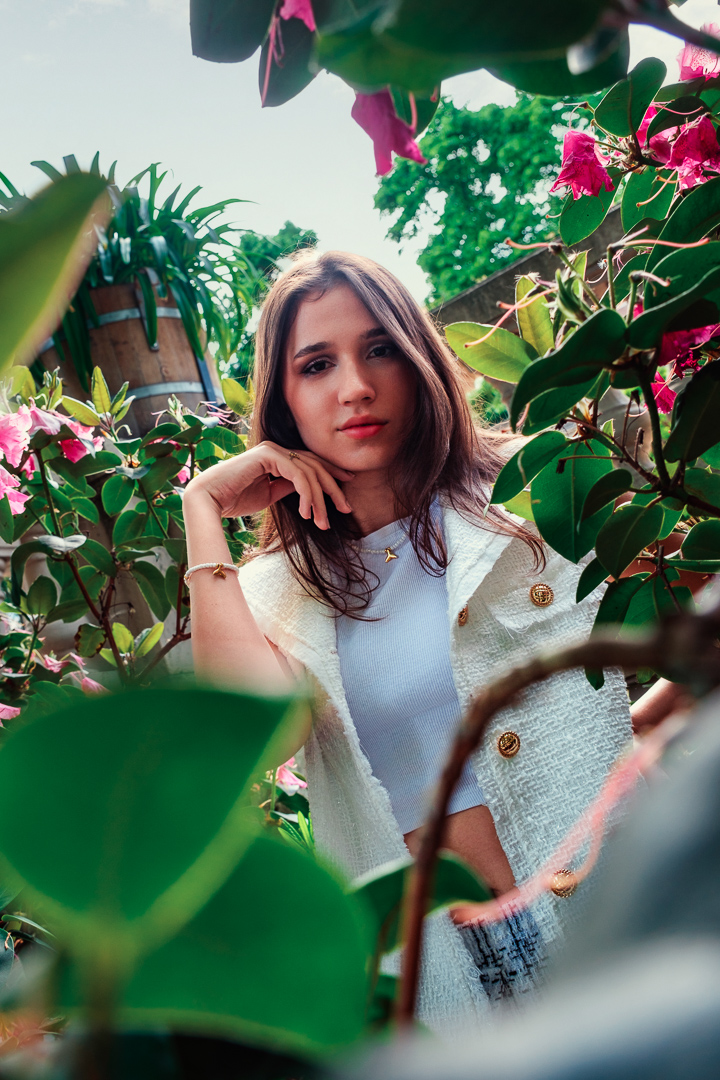 Berlin street editorial fashion portrait captured by Baptiste Mercier