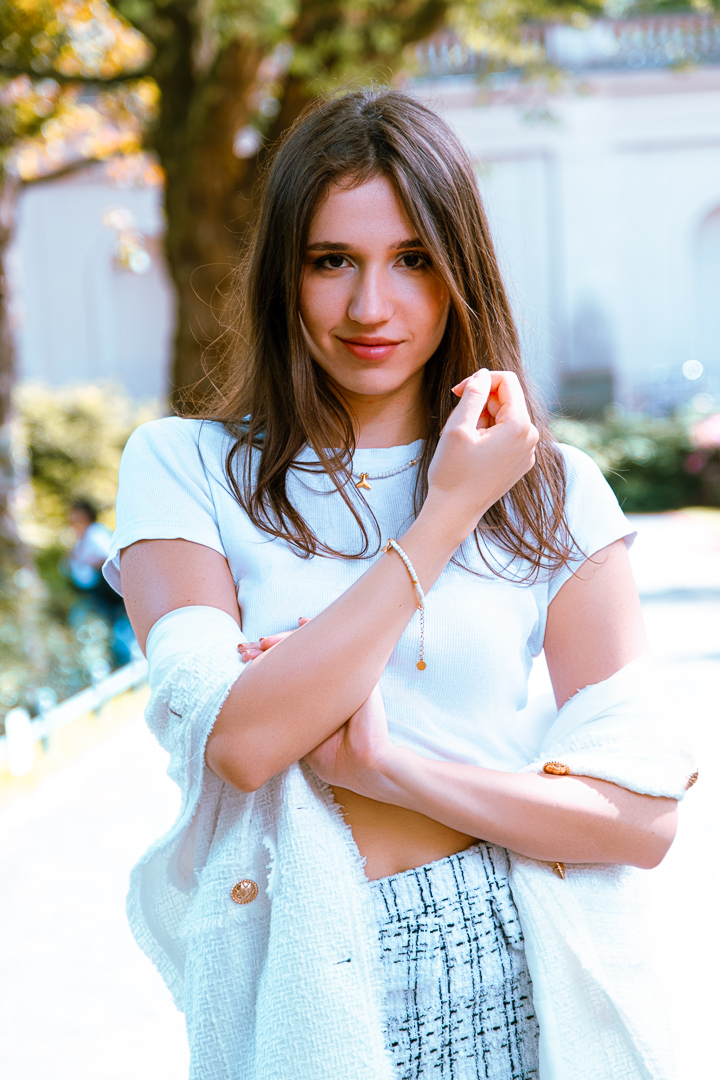 Berlin street editorial fashion portrait captured by Baptiste Mercier