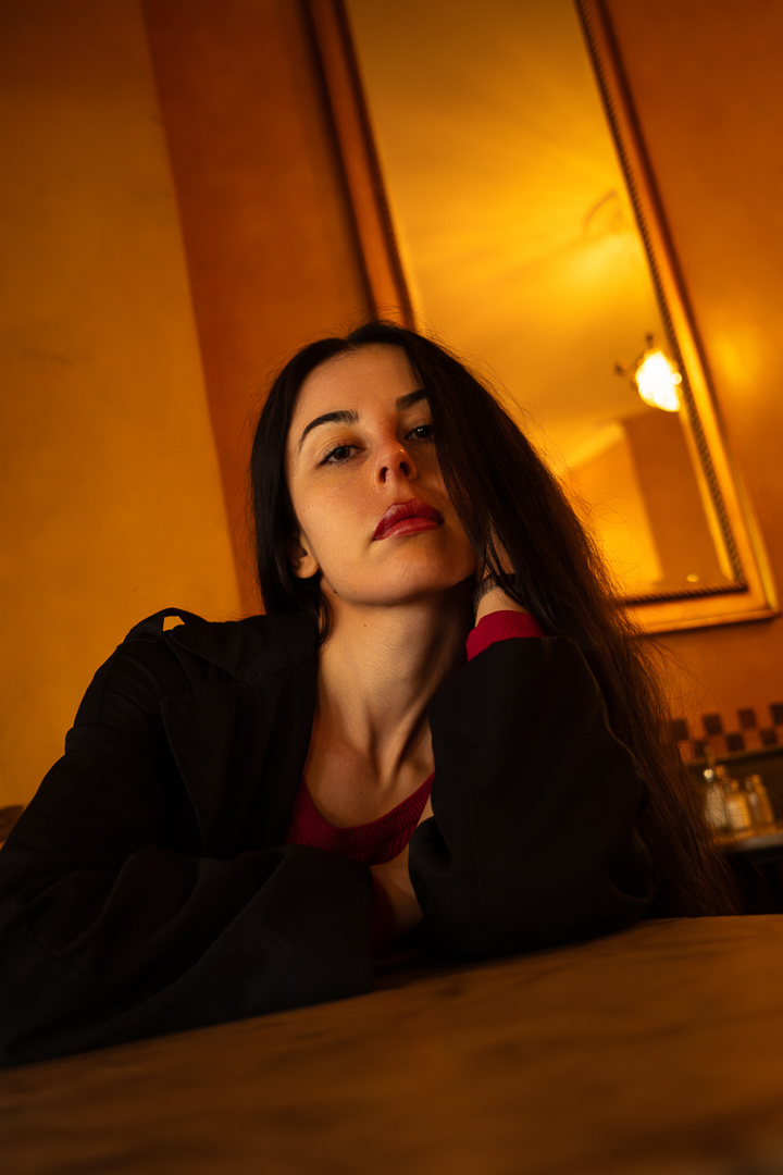 Berlin street editorial fashion portrait captured by Baptiste Mercier