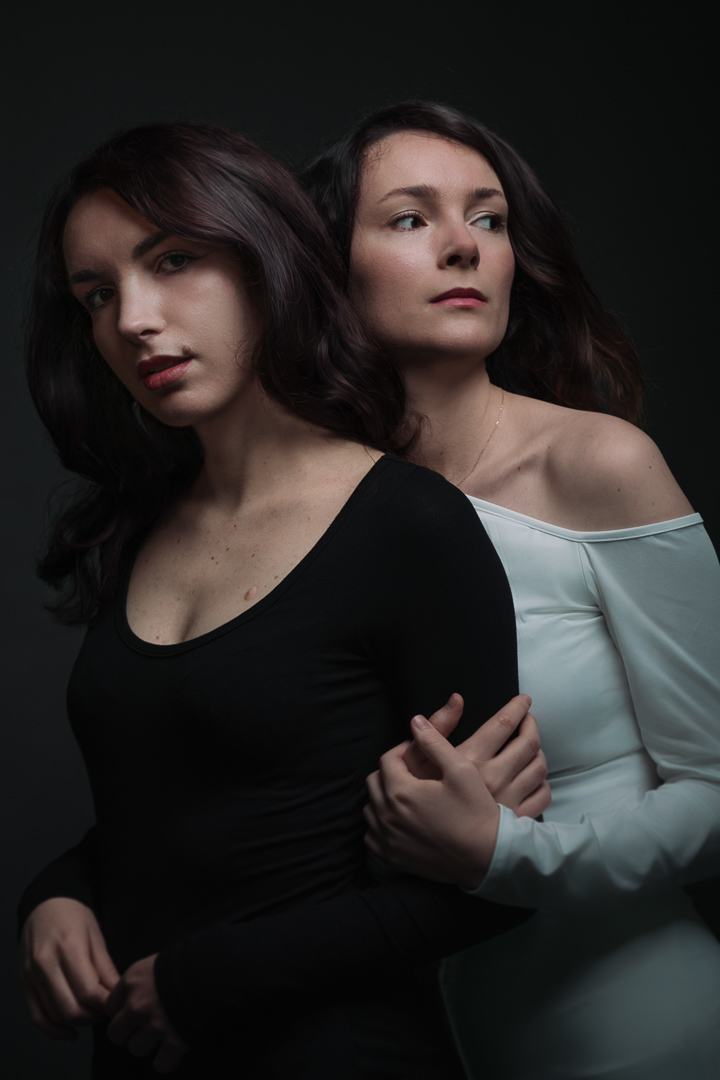 Editorial studio portrait session in Berlin captured by Baptiste Mercier